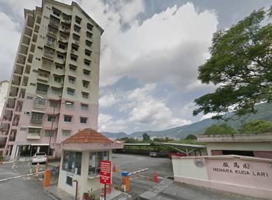 Menara Kuda Lari Jalan Lahat 3-Bedrooms 900sf Partly Furnished 1-Carpk