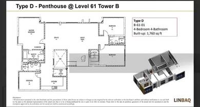 Space Residency Taman Abad Penthouse Corner Unit
