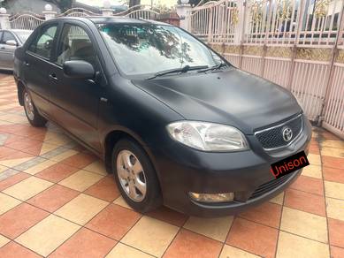 Toyota VIOS 1.5 E (A) Matte black