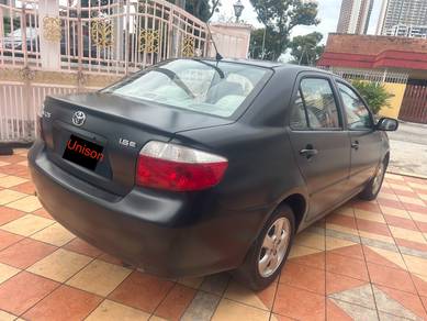 Toyota VIOS 1.5 E (A) Matte black