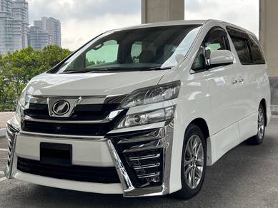 Toyota VELLFIRE 2.4 Z G-EDITION FACELIFT (A)