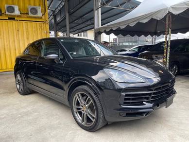 BLACK/RED PROOF Porsche CAYENNE COUPE 3.0