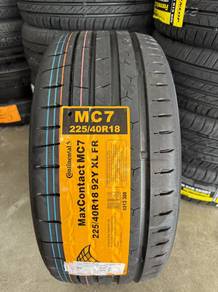New continental mc7 225/40/18 2025 year