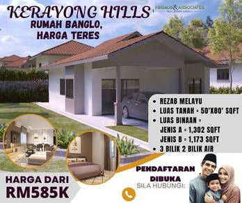 BANGLO HARGA TERES ! @ Kerayong Hills berdekatan Puncak Alam & Setia A
