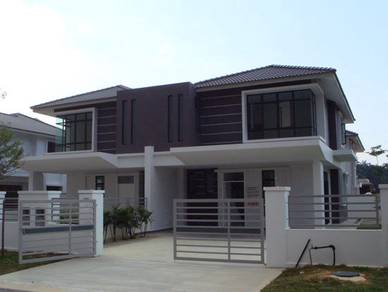 Big Corner Double Storey 24x85 with land (3xxK only ) One UNIt