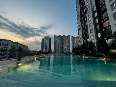 Vista Danau Kota Setapak Partly Furnished for Rent, KLCC view