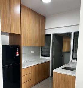 minest 4room3bath 2 aircond fridge washing machine water heater sentul