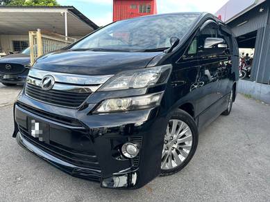 Toyota VELLFIRE 2.4 Z GOLDEN EYES Boleh Loan