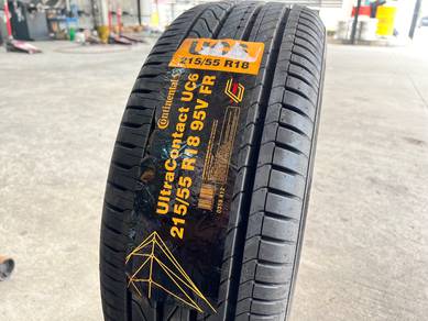 Tayar Baru 215 55 18 Continental Ultracontact UC6