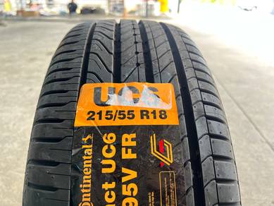 Tayar Baru 215 55 18 Continental Ultracontact UC6