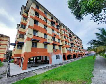 [Tingkat 1] 100% Loan, Flat PKNS Seksyen 19 Shah Alam, Block 8