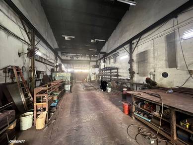 1.5 Storey Intermediate Link Factory Jalan Haji Sirat, Klang for sale