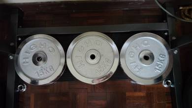 Gym jackpot set!!!total 130kg