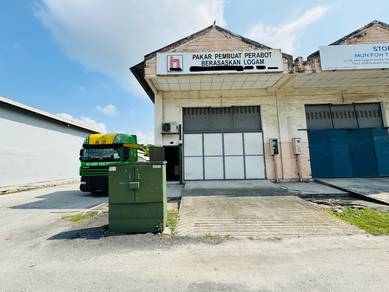 End Lot Single Storey Shop Factory, Pulau Indah 2 Port Klang