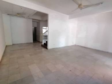 2 Storey Terrace Jalan Tenggiri Facing Main Road At  Seberang Jaya