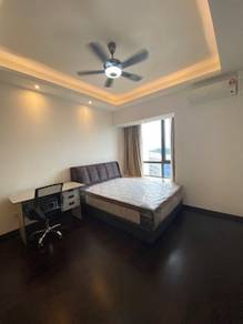 R&F mall Master Bedroom (new bed/table/chair) for rent - beside CIQ