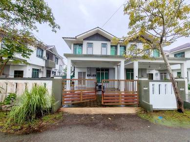 Rumah SEMI-D 2TINGKAT CANTIK DEPAN SMK SRI BUDIMAN KUALA TERENGGANU