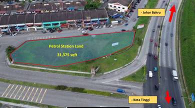Kota Tinggi Vacant Commercial Land (PETROL STATION)