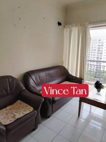 Villa Emas furnished 1cp, near Queensbay Mall/ Queens Waterfront/ USM