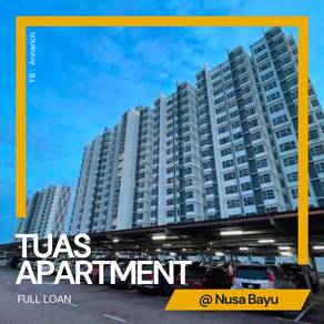 TUAS Apartments @ Nusa Bayu FREEHOLD (BUMI LOT) -2nd Link Highway