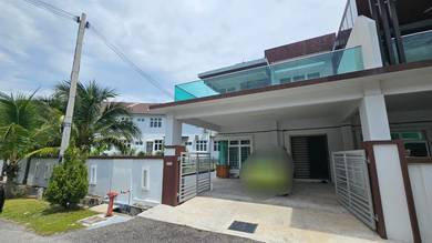 Desa Bertam Terrace Corner 24x70 Partly Furnished Extra Land & Parking
