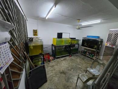 Taman johor jaya @ jalan teratai @ double storey low cost unit
