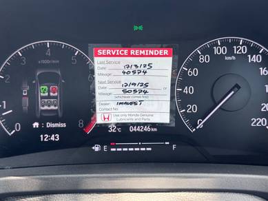 Honda HR-V 1.5 TURBO V (A) F.S.R/DIRECT OWNER