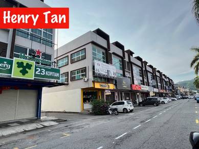 3 Storey Shop Lot Taman Machang Bubok facing mainroad Bukit Mertajam