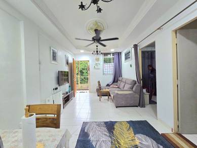 FLEXIBLE DEPOSIT + RENOVATED Flat Seksyen 10 Wangsa Maju C5