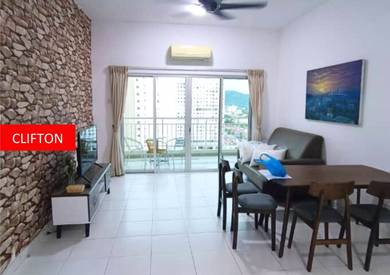 One Sky 1450sqft High Floor Full Furnished 2 Carpark Bayan Lepas