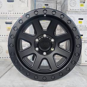 NEW 18x9 5x150 BLACK RHINO BAKER LAND CRUISER J200