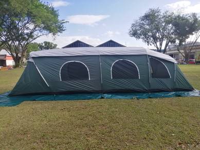 Khemah Giant tunnel tent 16person