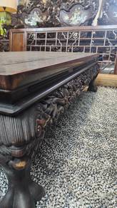chinese antique  wood carved coffee table SLG