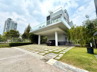 PRIVATE POOL | CORNER Bungalow Lakefront Villa @ Cyberjaya | FREEHOLD
