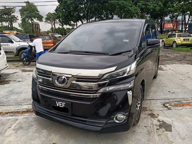 Toyota VELLFIRE 2.5 ZG (A) 7 SEATER 2 P/DOOR