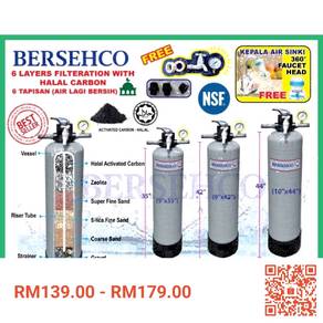 BERSEHCO W/Fillter halal active carbon/Penapis Air