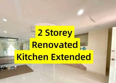Below Market Price RENOVATED @ Taman Pinggiran Batu Caves Gombak