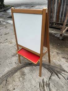 (IKEA) Easel Blackboard Whiteboard Papan Putih