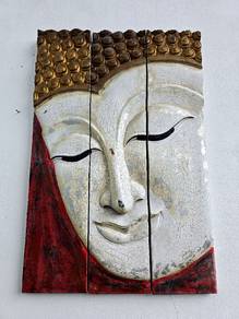 Buddha wall hanging 3 panels SLG