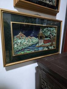 gemstone frame art from Myanmar  SLG