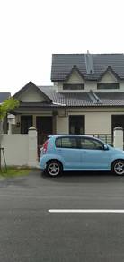 End Lot Single Storey Terrace House 4B2B📍Taman Jasin Bestari