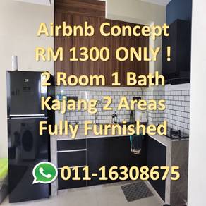 【✅Airbnb Concept+Fully Furnished】Residensi Rimbun Canopy Hills @Kajang