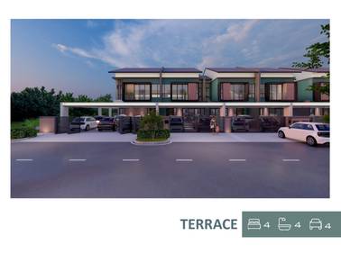 NEW Sapphire Villa Double Storey Terrace For Sale (BUMI)