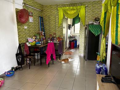 Flat Wangsa Maju seksyen 1 Ground floor 300m ke LRT Wangsa Maju