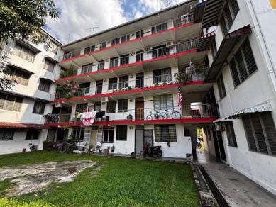 Flat Wangsa Maju seksyen 1 Ground floor 300m ke LRT Wangsa Maju