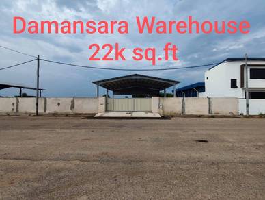 New Warehouse at Damansara with CCC  2 Lot (Open Space + Warehouse)