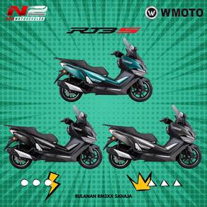 WMoto RT3S N1 | Maxi Skuter Premium & Selesa 🌟