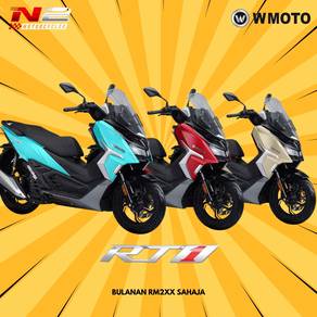 WMoto RT1 | Skuter Harian Jimat & Bergaya ✨