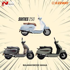 Keeway Sixties 250 | Skuter retro klasik ✨