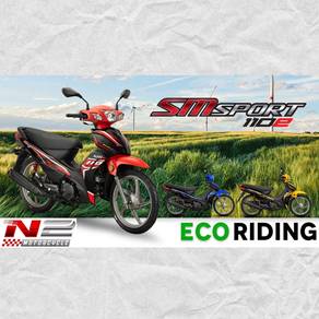 SM Sport 110E N2 | Motor ekonomi 🏍️